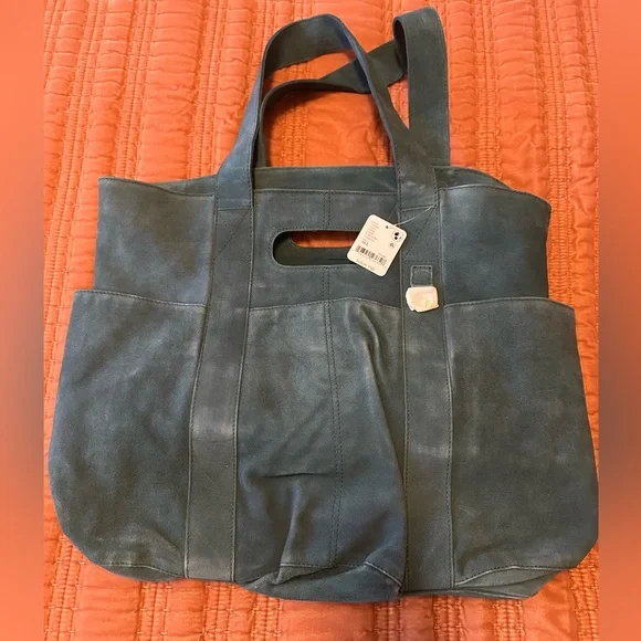 Free People Suede Caravan Tote - Picture 7 of 8